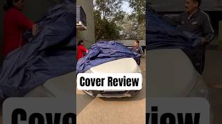 Car cover review 🚗 || Talktube #shorts #review #minivlog