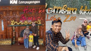 Perjalanan Seru 3 hari Bandung jogja pakai kereta api, gembira loka zoo part 1