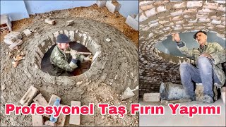 GERÇEK TAŞ FIRIN İŞÇİLİĞİ BU ŞEKİLDE YAPILIR !!! Fırın Nasıl Yapılır? | Pizza Fırını | Osmaniye