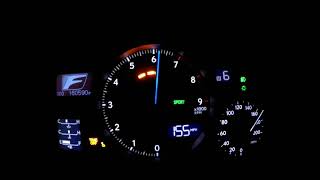 Lexus ISF 0-175mph, Rev and Speed Limiter raised, Torque Converter Locked