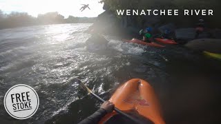 Wenatchee River Sunset Surf