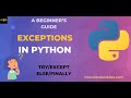Exception Handling in Python: Python Tutorial