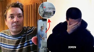 Jimin’s Tears Fell! Jimmy Fallon Reveals JK’s Serious Condition, Jimin Panics and Does THIS!