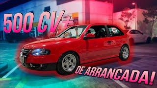 GOL DE ARRANCADA COM 500 CV+ QUE ANDA NA RUA?? MOTOR E CAMBIO FORJADO!!! *conheça o carro*