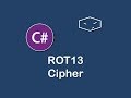 rot13 cipher in c#
