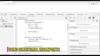 How to find out JavaScript error using Chrome Developer tools