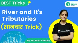7-Minute GK Tricks | River and It's Tributaries | by Soumya Pandey Ma'am