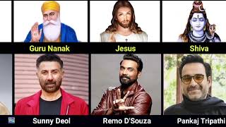 Religions of Famous Indian Actors #indian #actor #viral #hindi #religion