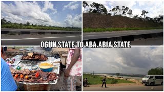 ROAD TRIP FROM OGUN STATE TO ABA, ABIA STATE || Going back home from Uni