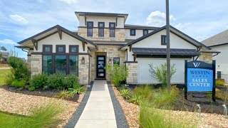 3500+ sq ft Asher II Plan by Westin Homes around Austin, TX | Sweetwater | Provence | Santa Rita