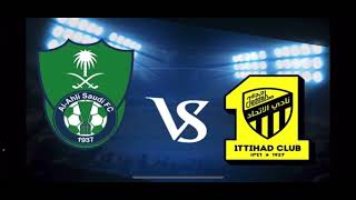 بث مباشر مباراة الاهلي والاتحاد اليوم الدوري السعودي Live Al-Ahly and Al-Ittihad today, Saudi League