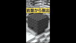 岩盤の部屋からIQ260の脱出方法！！？【マイクラ】【脱出ゲーム】