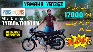 Honest Review of Yamaha YB125Z after Using  1 Year\u002617000km | Bhintrox Vlogs #2