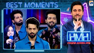 Hasna Mana Hai | Best Moments | Fahad Mustafa | Tabish Hashmi | Geo News