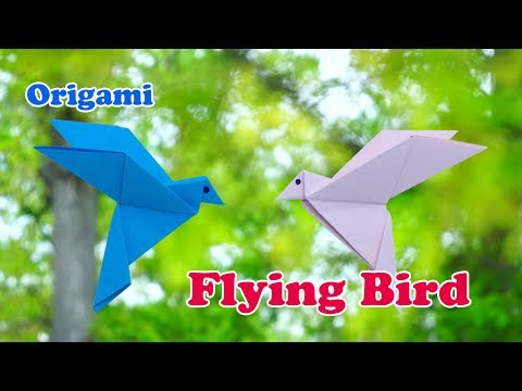 How to make an origami Flying Bird | How-to make an oragami Bird with easy origami | 作り方 art How to make an origami Flying Bird | How-to make an oragami Bird with easy origami | 作り方 art