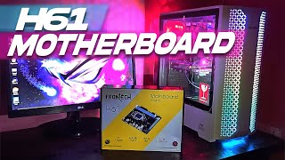 H61 Motherboard review| H61 with  Graphic card | LGA 1155 board