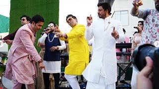 Shah Rukh Khan, Ranbir Kapoor And Karan Johar's Crazy Dance At Akash Ambani - Shloka Mehta's Wedding