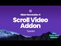 Slider Revolution 6 - Scroll Video AddOn - Quick Start