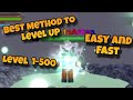 Best Method to Level Up Easily and Quickly in Dragon Blox