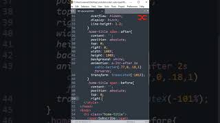 Text Reveal | HTML CSS
