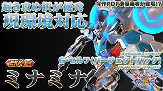 【EXVSXB実況解説】PDF2022準優勝ミナミナの今作1番乗ったデータ系激ウマPセルフをみよ！【G-セルフ(パーフェクトパック)(ミナミナ)視点】クロスブースト エクバ2 クロブ XBOOST