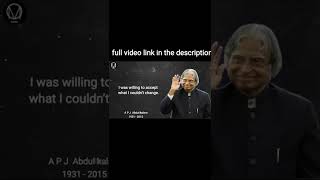 Top 30 Motivational & Inspirational Quotes by APJ Abdul Kalam / Missile Man of India