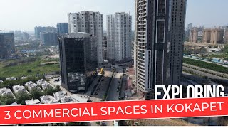 Exploring 3 Commercial Office Spaces in Kokapet || Kokapet Real Estate