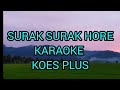 SURAK SURAK HORE (KOES PLUS)❗❗KARAOKE || SUS PANDAWA