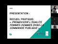 webinaire promouvoir l égalité femmes hommes dans la commande publique 22 09 2023