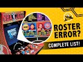 Arcade 1up NBA Jam COMPLETE ROSTER! - But Are There Errors?