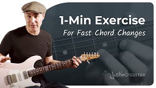 Get FASTER Chord Changes On Guitar!