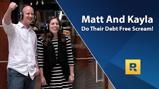 Matt and Kayla's Debt Free Scream! Paid off $92,000 in 40 months.