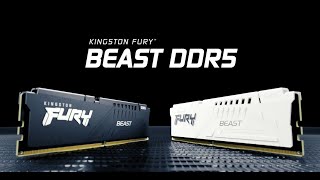 Memória RAM Kingston FURY Beast DDR5 🔥