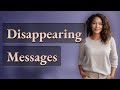 How Do You Activate WhatsApp Disappearing Messages on iPhone?