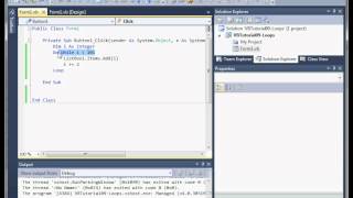 VB Tutorial 09 - Loops