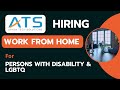 Aryan Tech Solutions Hiring | Work from home | PWD | LGBTQ