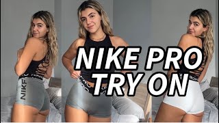 Nike Pro Try On + Haul | Review💕