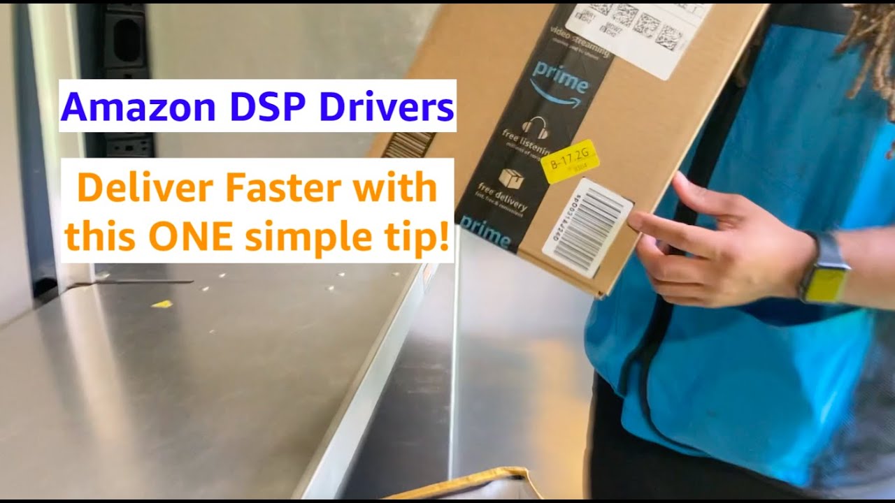 Amazon DSP Drivers - How To Organize Your Packages - YouTube