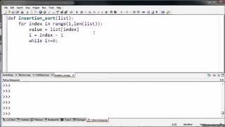 Insertion Sort in Python - Introduction to Programming with Python - NETCODEIDEA.COM