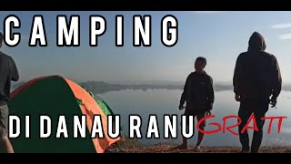 Keseruan camping di Danau Ranu Grati