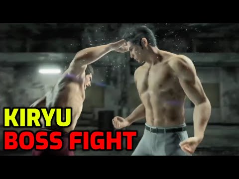 Yakuza: Like A Dragon - Kiryu Kazuma - Boss Fight - YouTube