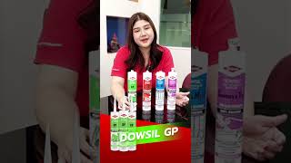 DOWSIL™ GP Silicone Sealant.  #กาวยาแนว #Dowsil#ยาแนวกันน้ำรั่ว #ยาแนวห้องน้ำ