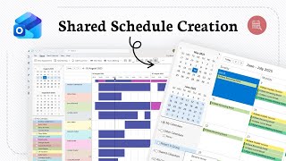 How to create an Outlook Calendar for a group
