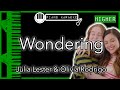 Wondering (HIGHER +3) - Julia Lester & Olivia Rodrigo - Piano Karaoke Instrumental