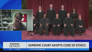 Expert discusses US Supreme Court's new ethics code