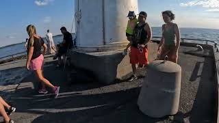 Driving to Lachine Lighthouse Montreal QC Canada