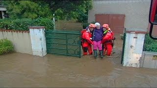 Flash floods hit south of France