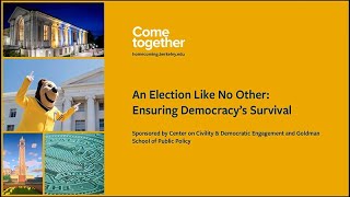 An Election Like No Other: Ensuring Democracy's Survival