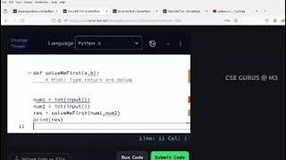 1.Solve me first in Python
