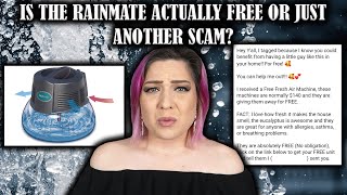 Is the Rainmate really FREE or just another SCAM?